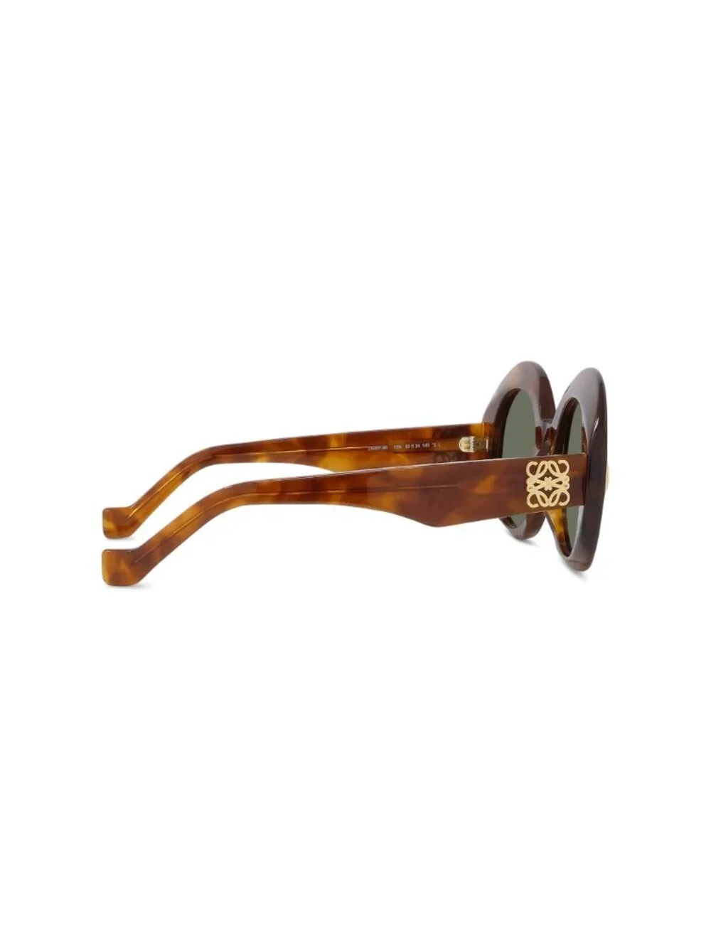 New LOEWE Women's Sunglasses Acetate Frame ANAGRAM LW40146I 53N 50 Havana Oval